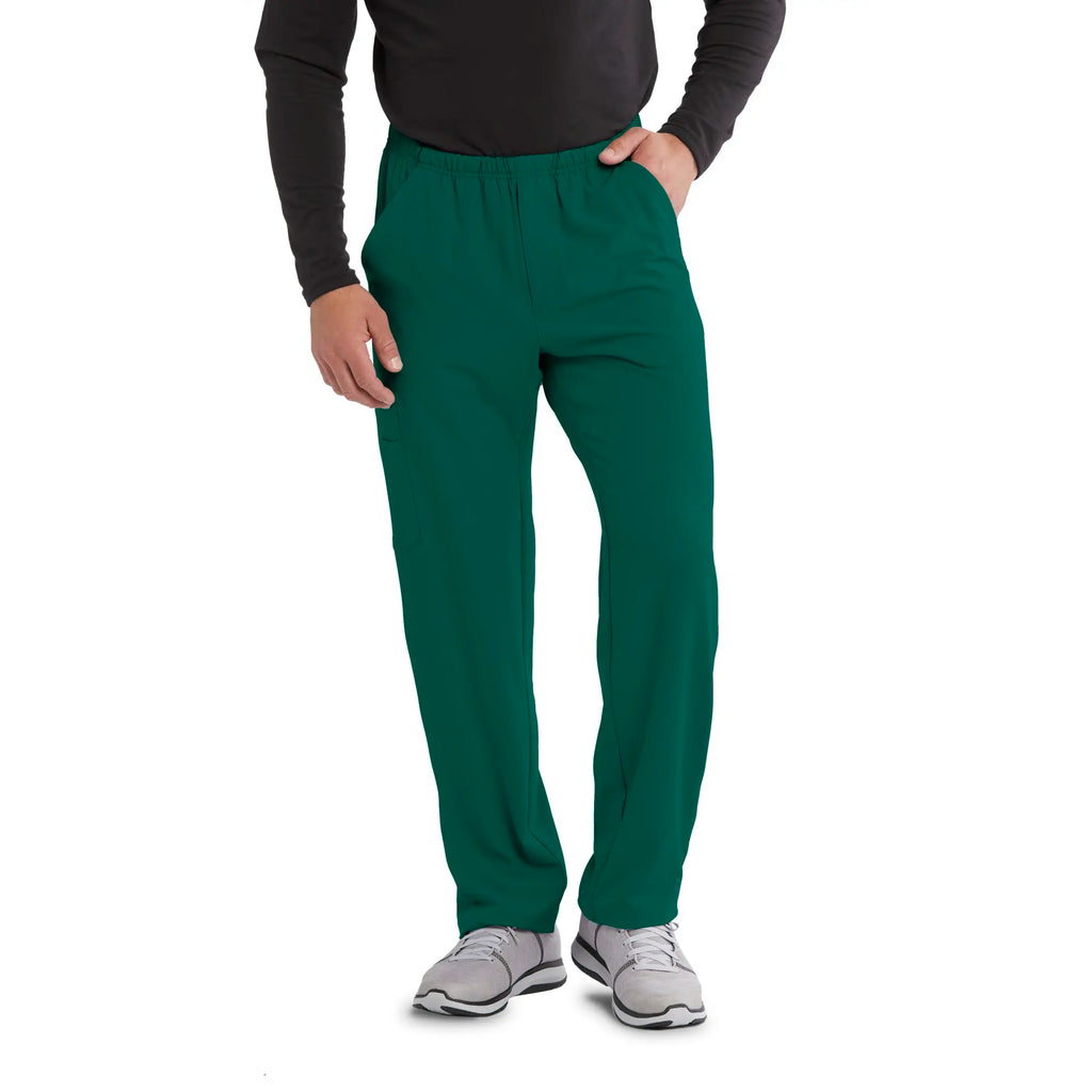 Barco Scrubs Men's Structure Pant Hunter Green | scrub-supply.com