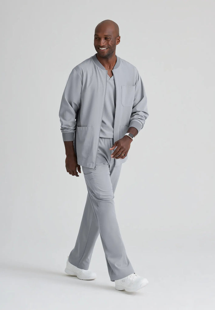 Barco Scrubs Men's Structure Warm-Up Moonstruck | scrub-supply.com