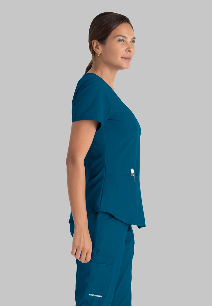 Barco Scrubs Women's Breeze Top Bahama | scrub-supply.com