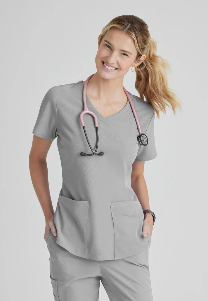 Barco Scrubs Women's Breeze Top Moonstruck | scrub-supply.com