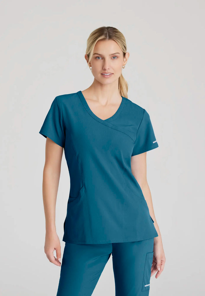 Barco Scrubs Women's Reliance Top Bahama | scrub-supply.com