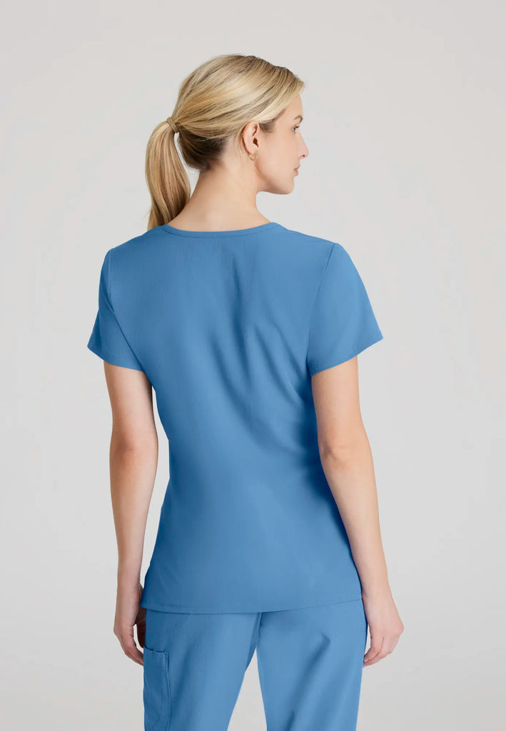 Barco Scrubs Women's Reliance Top Ceil Blue | scrub-supply.com