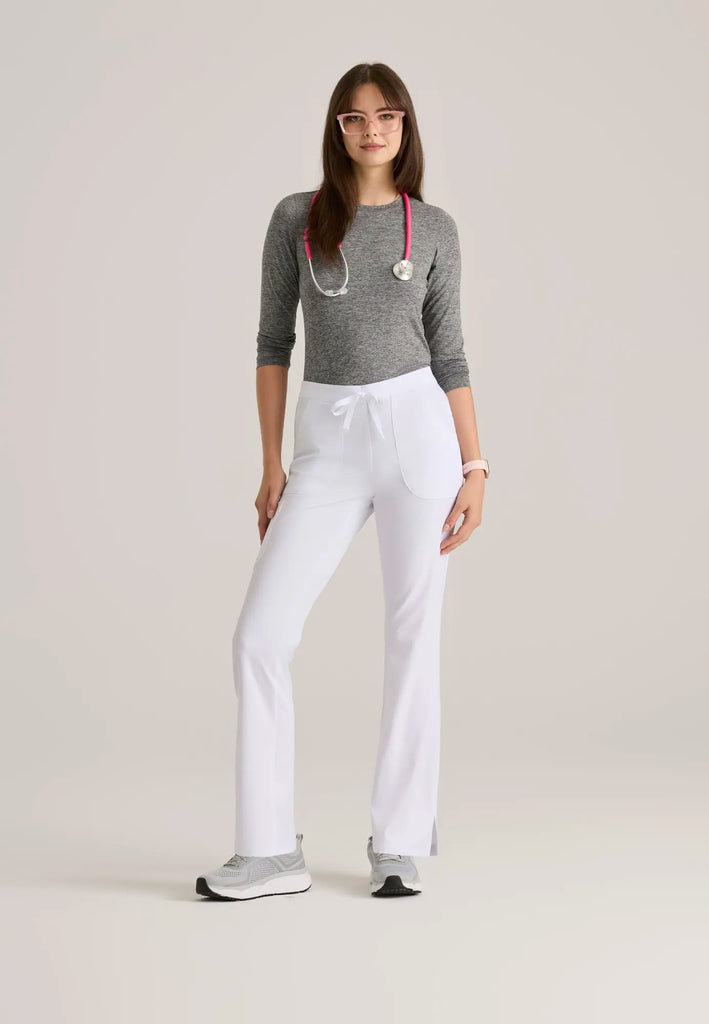 Barco Scrubs Women's Reliance Pant White | scrub-supply.com