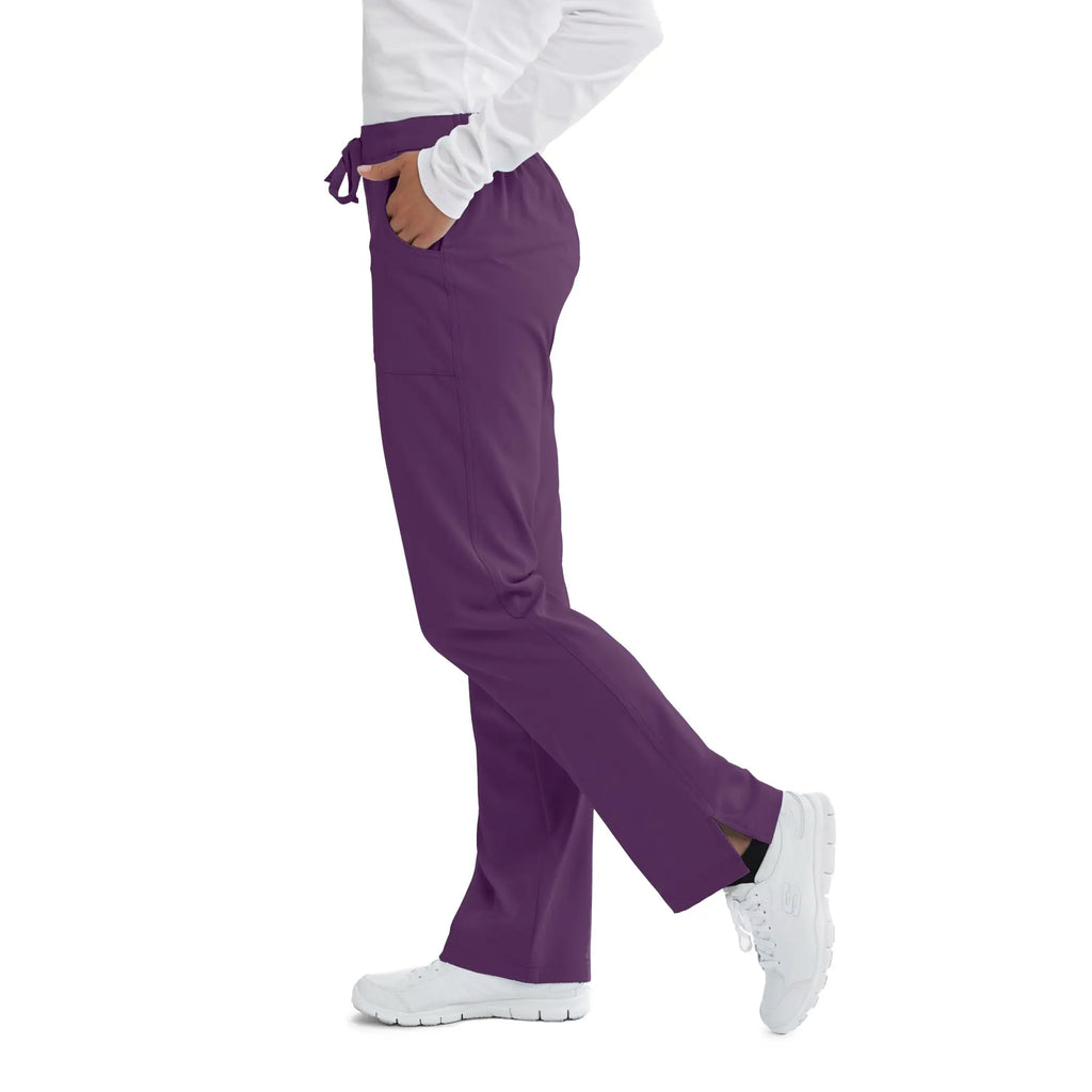 Barco Scrubs Women's Reliance Pant Eggplant | scrub-supply.com