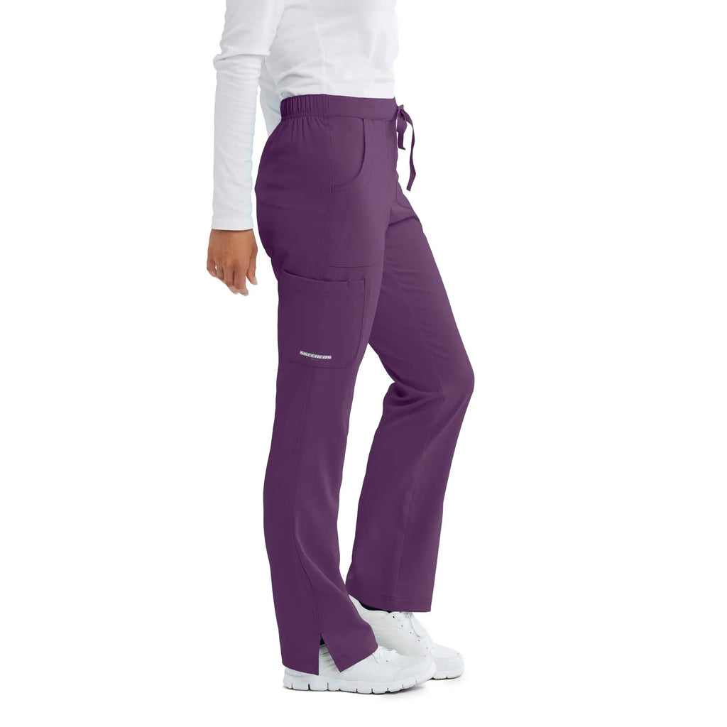 Barco Scrubs Women's Reliance Pant Eggplant | scrub-supply.com