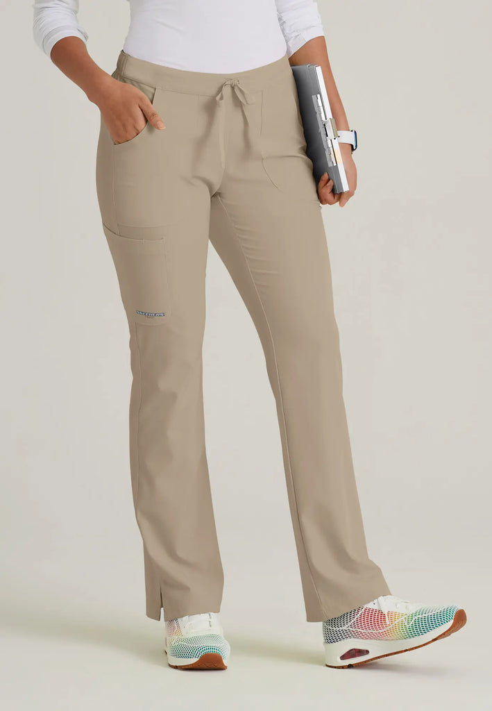 Barco Scrubs Women's Reliance Pant New Khaki | scrub-supply.com