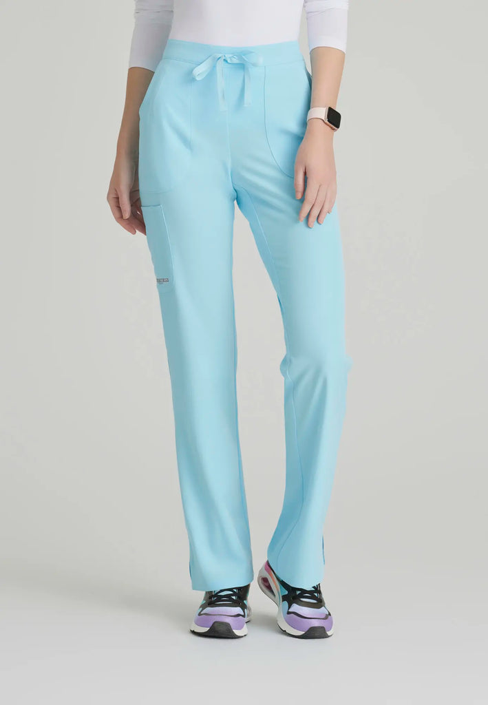 Barco Scrubs Women's Reliance Pant Poolside Blue | scrub-supply.com