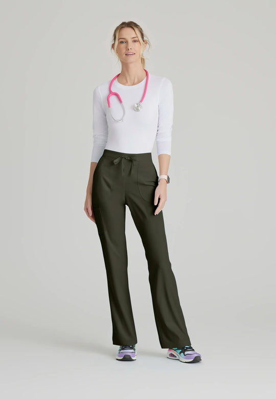 Skechers by Barco Scrubs Women's Reliance Pant Olive | scrub-supply.com