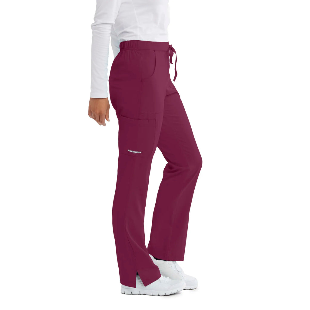 Barco Scrubs Women's Reliance Pant Wine | scrub-supply.com