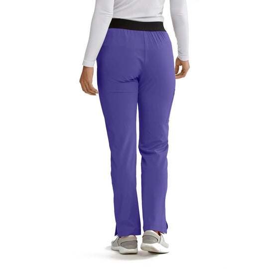 Barco Scrubs Women's Breeze Pant New Grape | scrub-supply.com