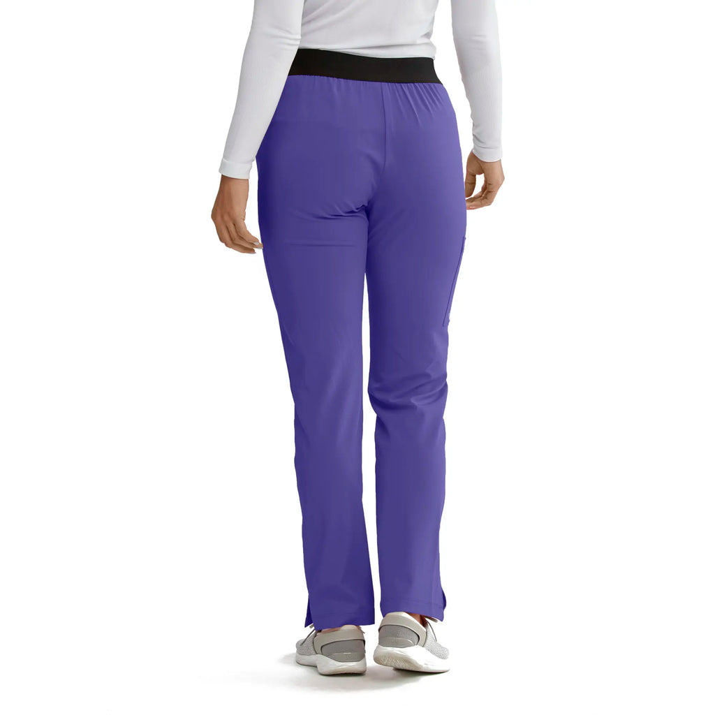 Barco Scrubs Women's Breeze Pant New Grape | scrub-supply.com