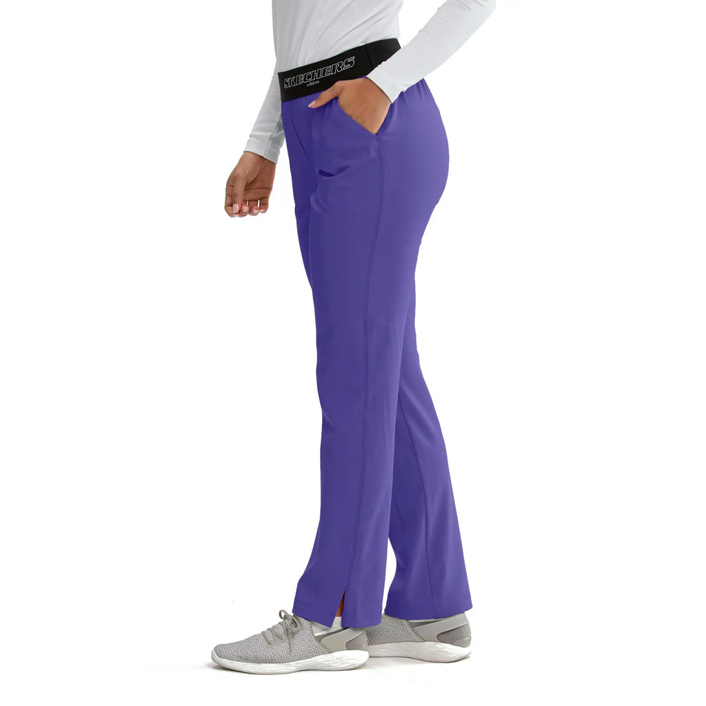 Barco Scrubs Women's Breeze Pant New Grape | scrub-supply.com