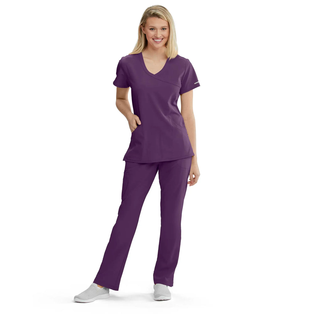 Barco Scrubs Women's Breeze Pant Eggplant | scrub-supply.com