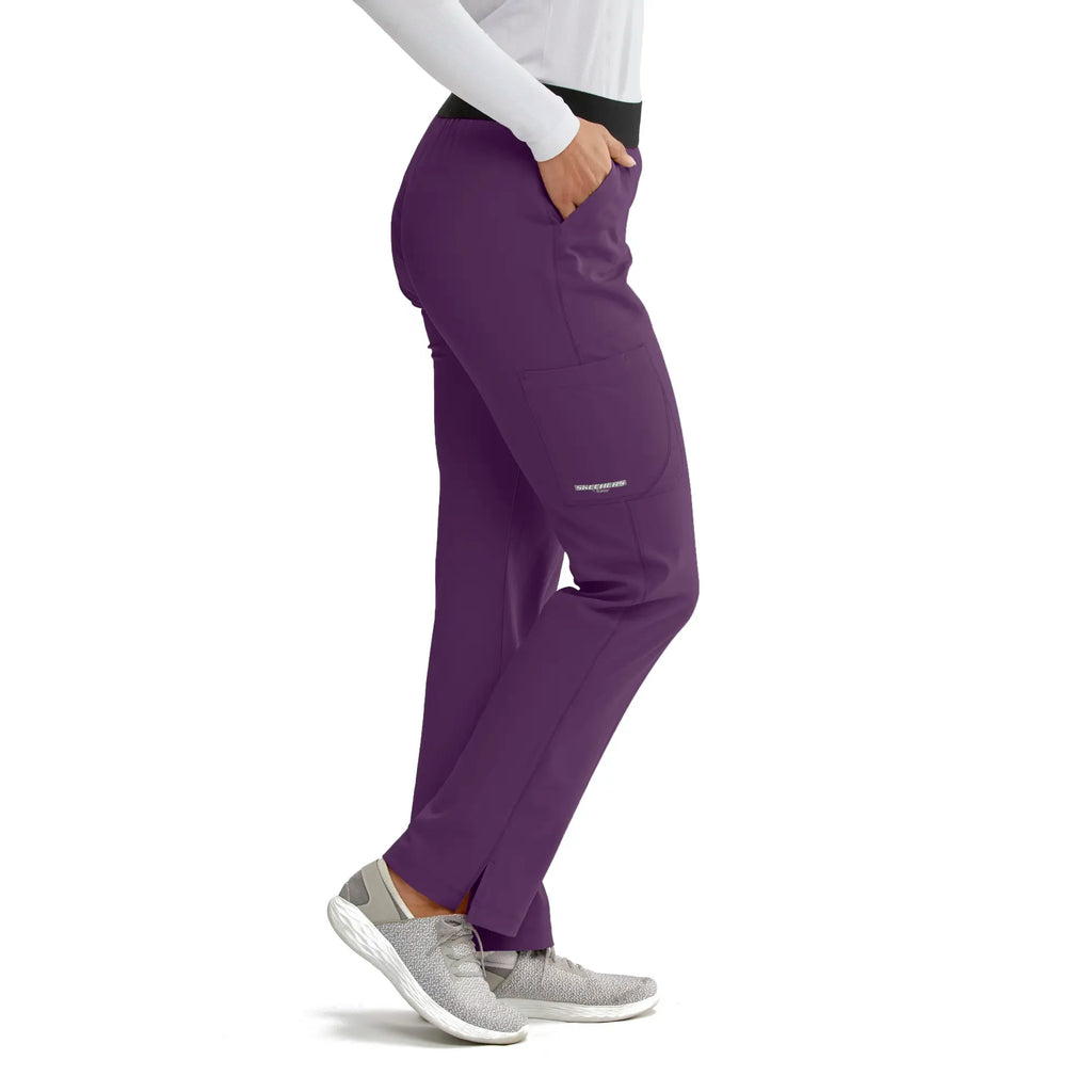 Barco Scrubs Women's Breeze Pant Eggplant | scrub-supply.com