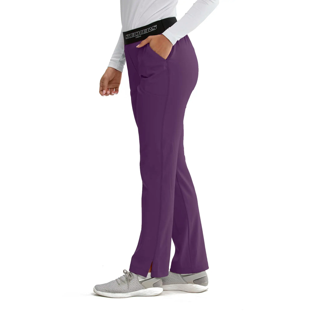 Barco Scrubs Women's Breeze Pant Eggplant | scrub-supply.com