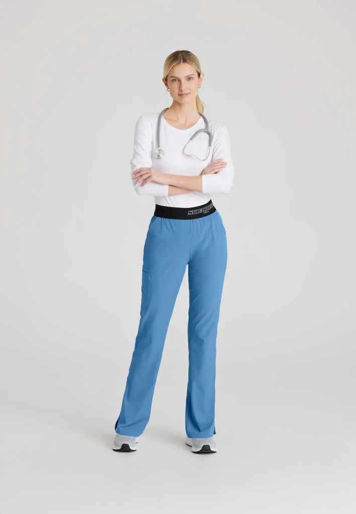 Barco Scrubs Women's Breeze Pant Ceil Blue | scrub-supply.com