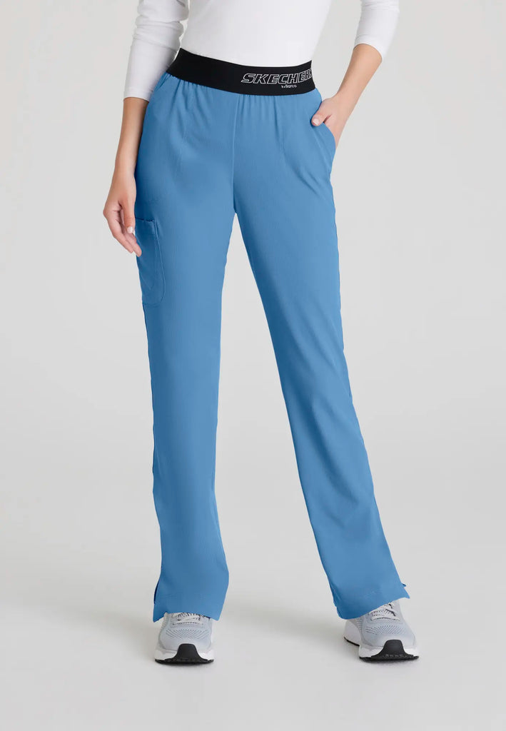 Barco Scrubs Women's Breeze Pant Ceil Blue | scrub-supply.com