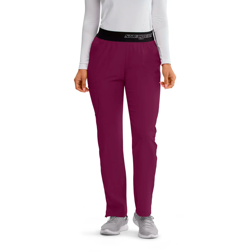 Barco Scrubs Women's Breeze Pant Wine | scrub-supply.com