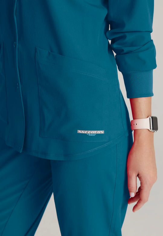 Barco Scrubs Women's Stability Warm-Up Bahama | scrub-supply.com