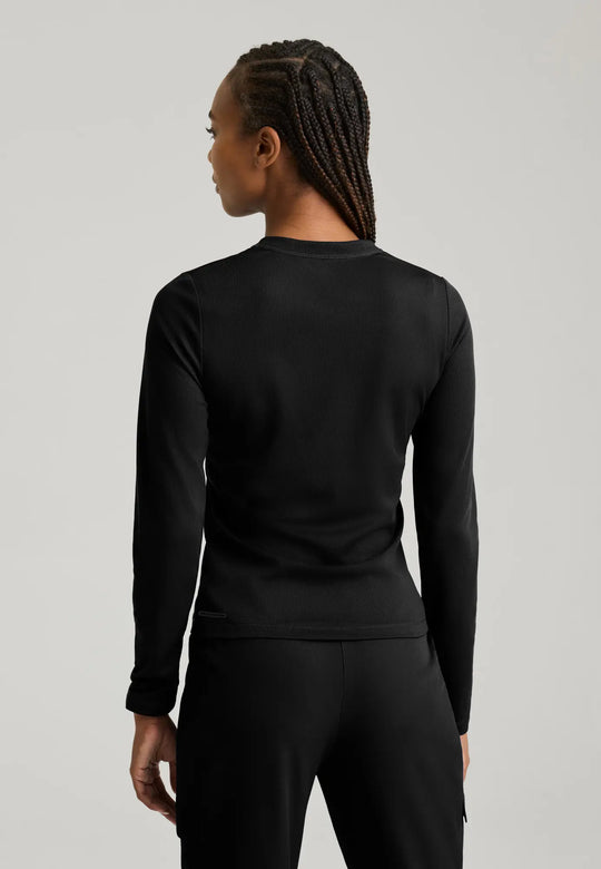 Skechers by Barco Scrubs Women's Holly Underscrub Black | scrub-supply.com