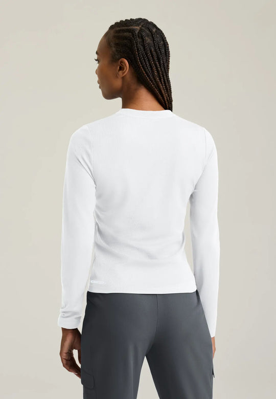 Skechers by Barco Scrubs Women's Holly Underscrub White | scrub-supply.com
