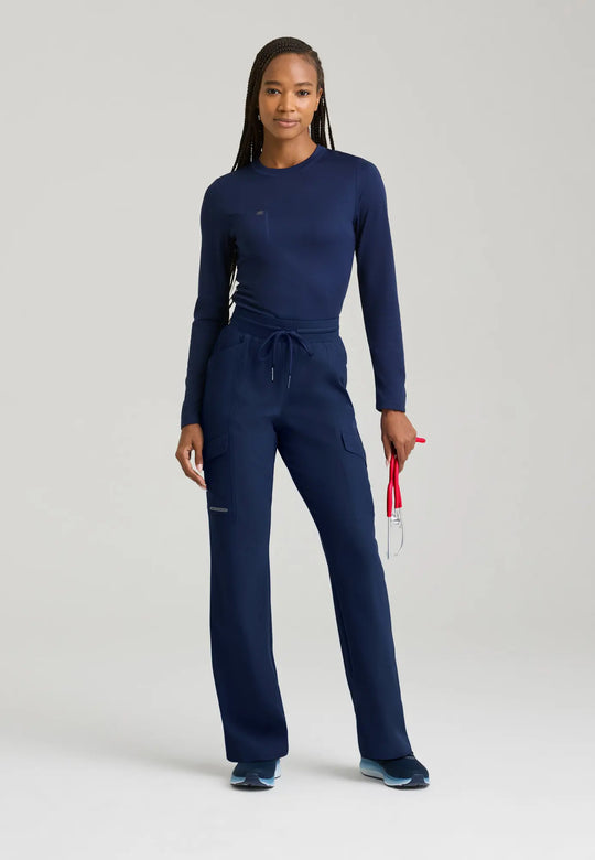 Skechers by Barco Scrubs Women's Holly Underscrub Navy | scrub-supply.com