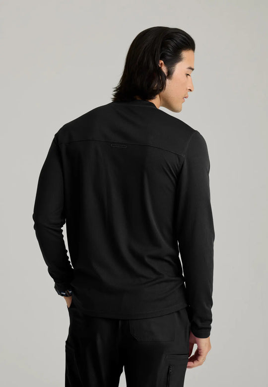 Skechers by Barco Scrubs Men's David Underscrub Black | scrub-supply.com