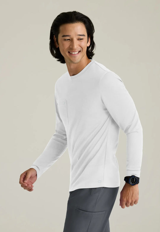 Skechers by Barco Scrubs Men's David Underscrub White | scrub-supply.com