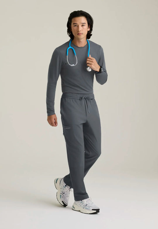 Skechers by Barco Scrubs Men's David Underscrub Pewter | scrub-supply.com