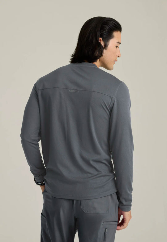 Skechers by Barco Scrubs Men's David Underscrub Pewter | scrub-supply.com