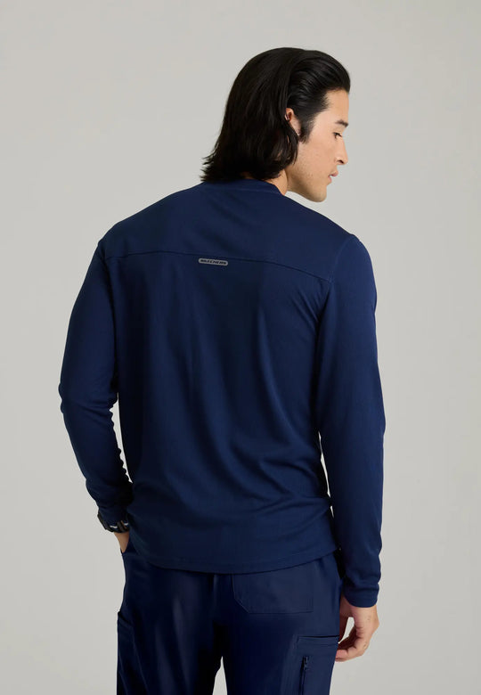 Skechers by Barco Scrubs Men's David Underscrub Navy | scrub-supply.com