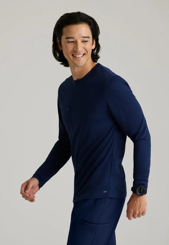 Skechers by Barco Scrubs Men's David Underscrub Navy | scrub-supply.com