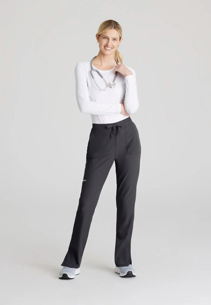 Barco Scrubs Women's Charge Pant Pewter | scrub-supply.com