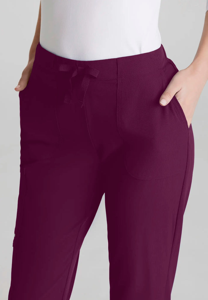 Barco Scrubs Women's Charge Pant Wine | scrub-supply.com