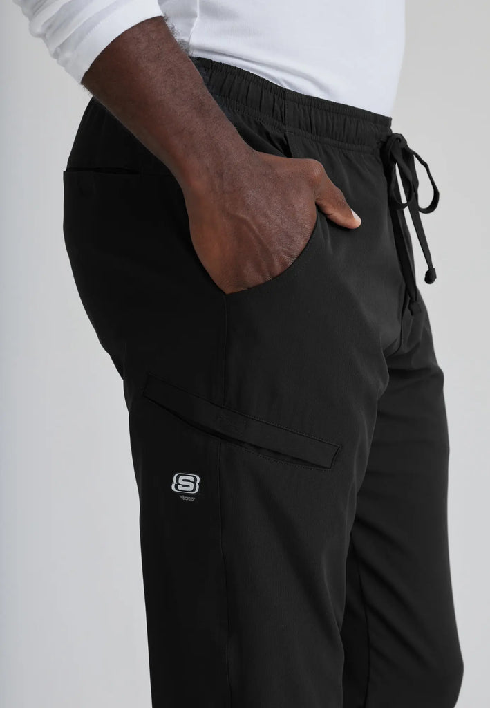 Barco Scrubs Men's Crew Pant Black | scrub-supply.com