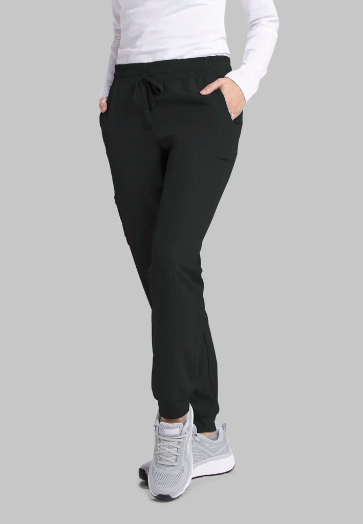 Barco Scrubs Women's Theory Jogger Black | scrub-supply.com