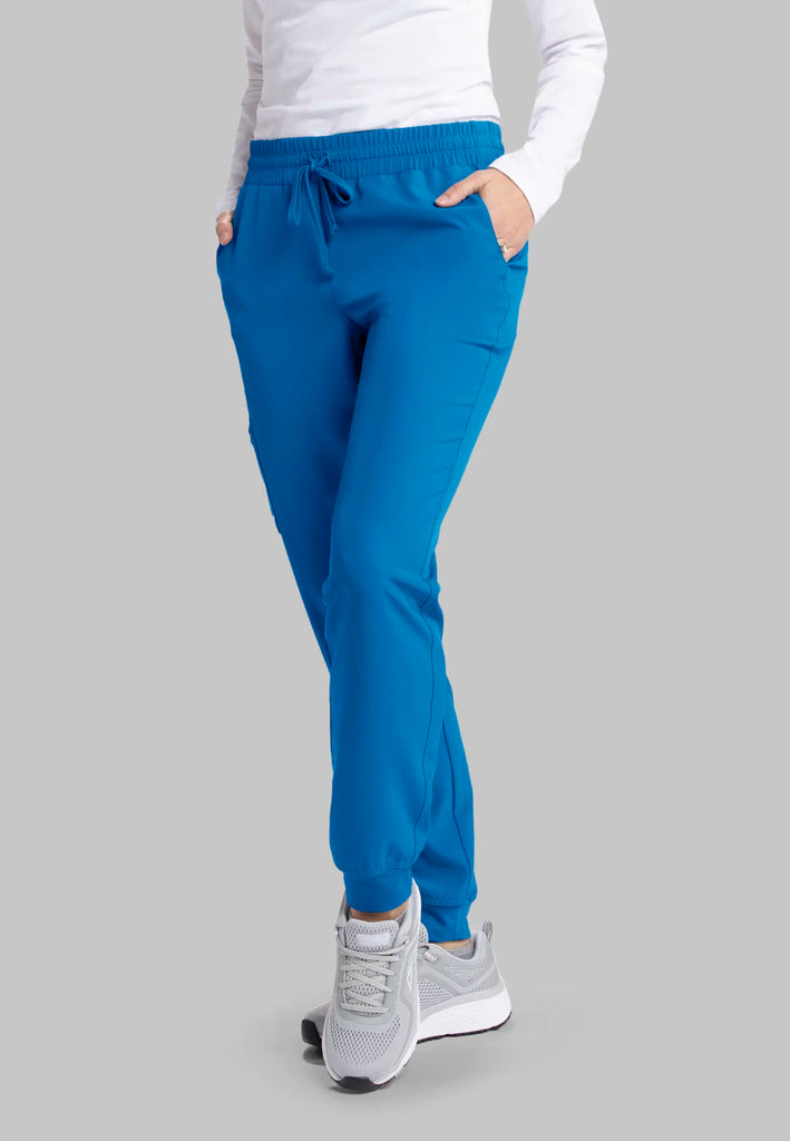 Barco Scrubs Women's Theory Jogger New Royal | scrub-supply.com