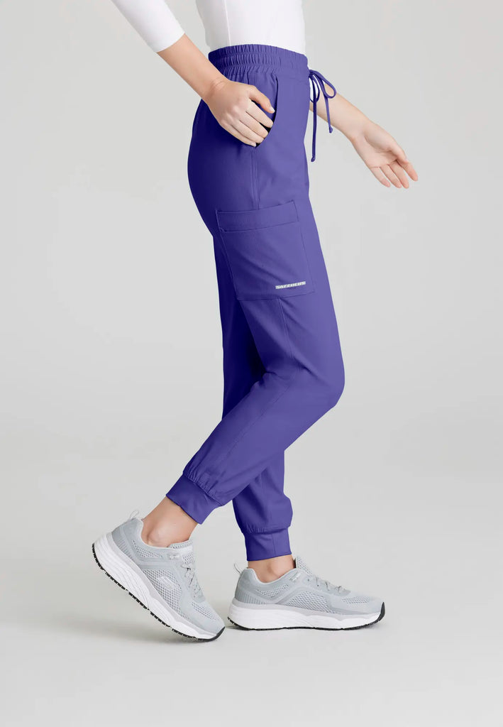 Barco Scrubs Women's Theory Jogger New Grape | scrub-supply.com