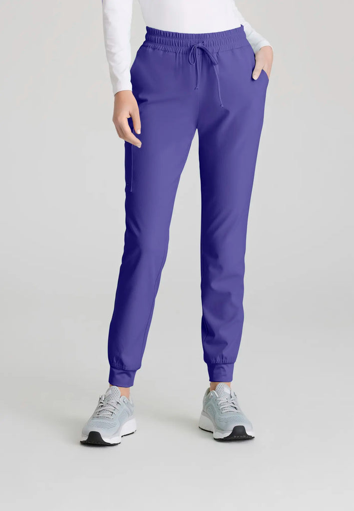 Barco Scrubs Women's Theory Jogger New Grape | scrub-supply.com