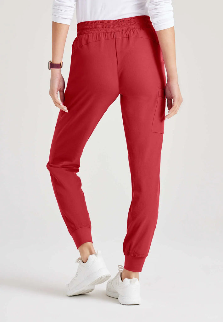 Barco Scrubs Women's Theory Jogger True Red | scrub-supply.com