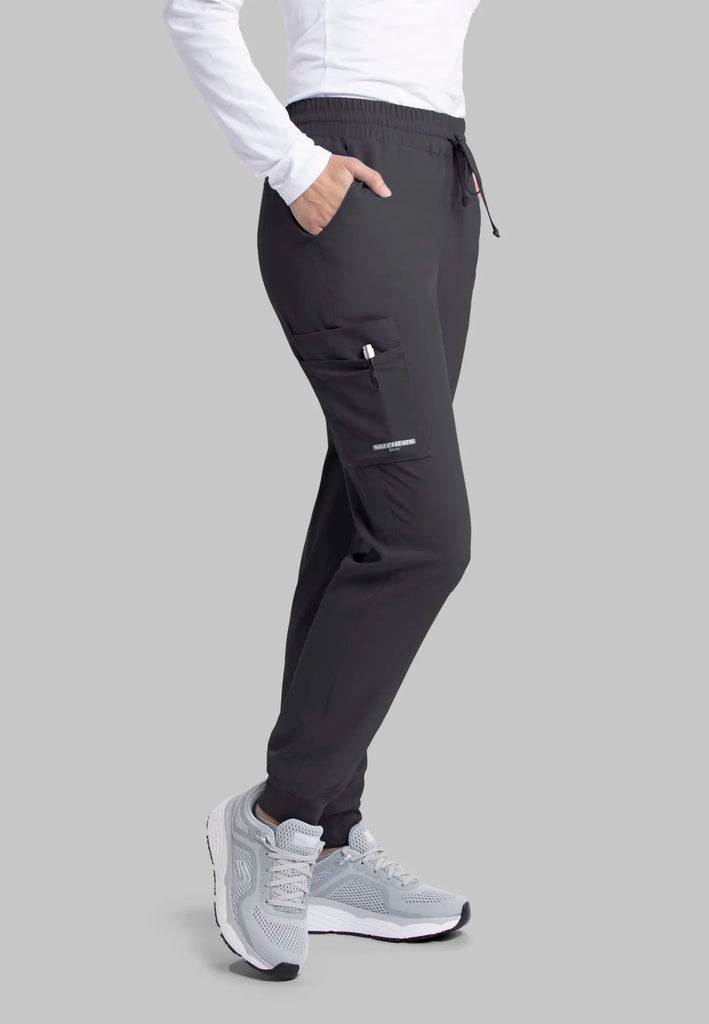 Barco Scrubs Women's Theory Jogger Pewter | scrub-supply.com