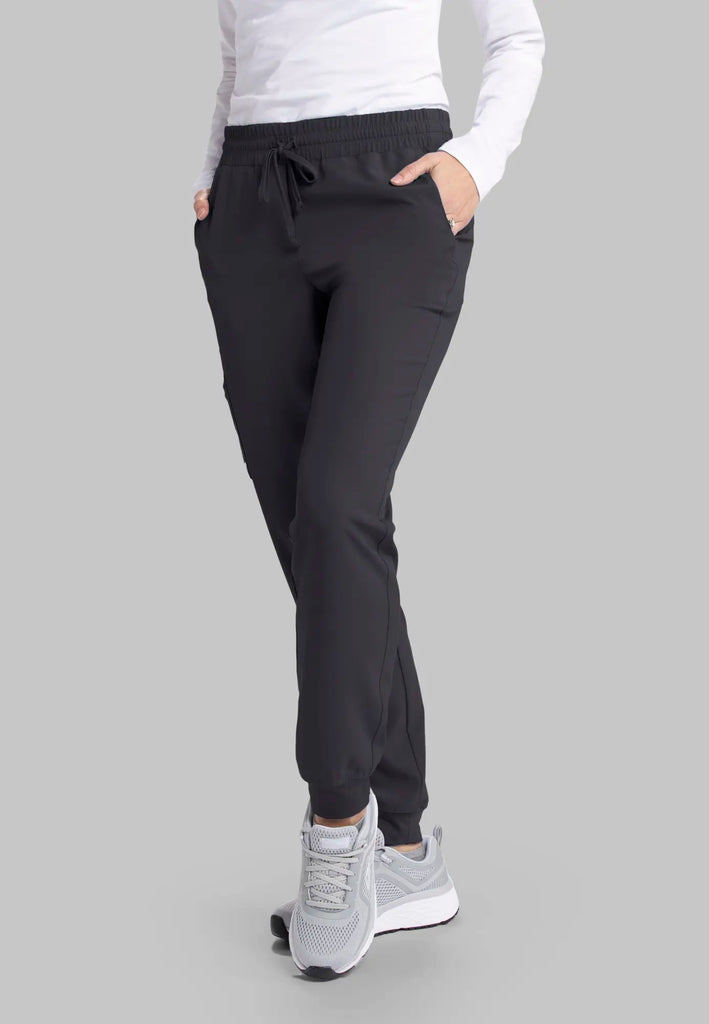 Barco Scrubs Women's Theory Jogger Pewter | scrub-supply.com