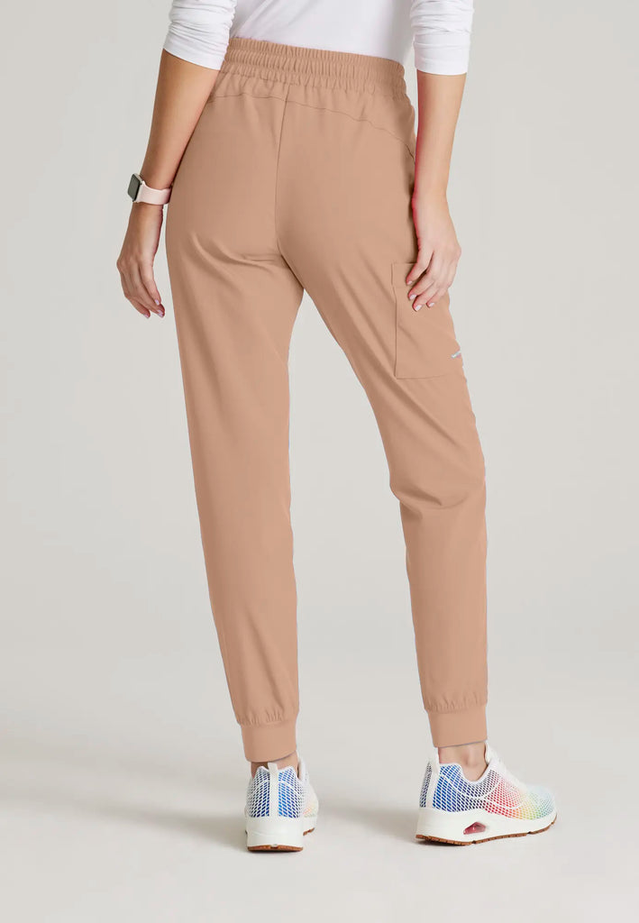 Barco Scrubs Women's Theory Jogger New Khaki | scrub-supply.com