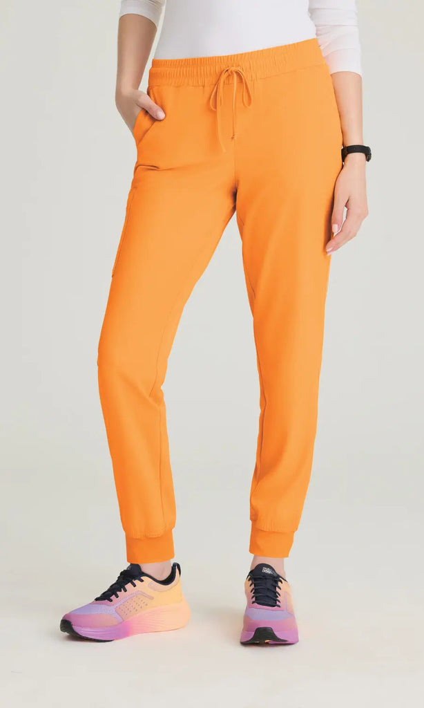 Skechers by Barco Scrubs Women's Theory Jogger Bright Marigold | scrub-supply.com