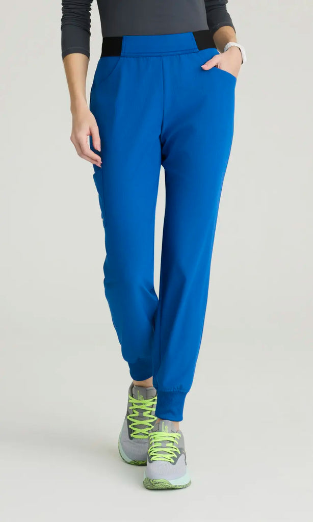 Skechers by Barco Scrubs Women's Electra Pant New Royal | scrub-supply.com