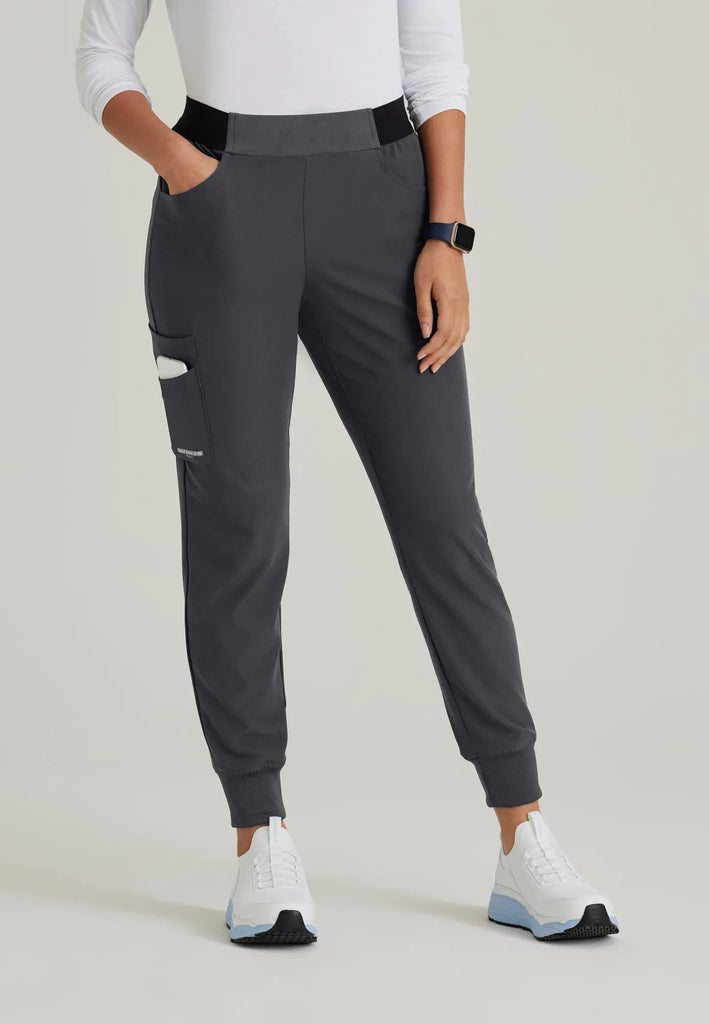 Barco Scrubs Women's Electra Pant Pewter | scrub-supply.com