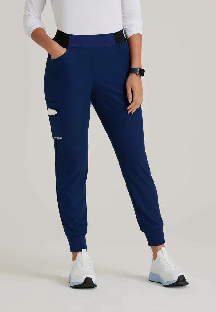 Barco Scrubs Women's Electra Pant Navy | scrub-supply.com