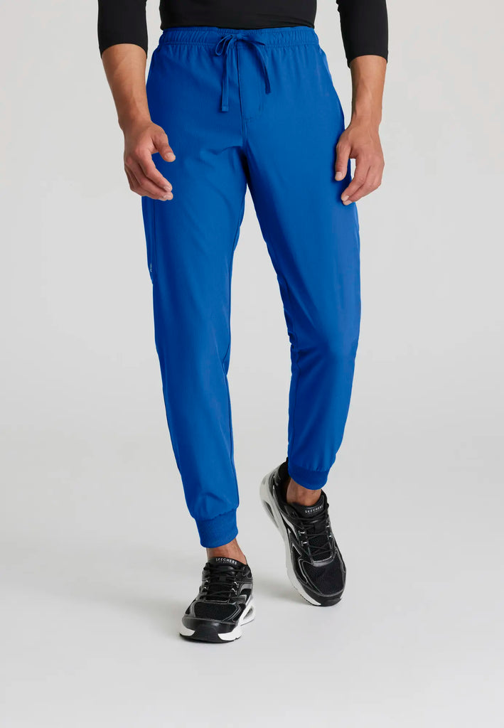 Barco Scrubs Men's Structure Jogger New Royal | scrub-supply.com