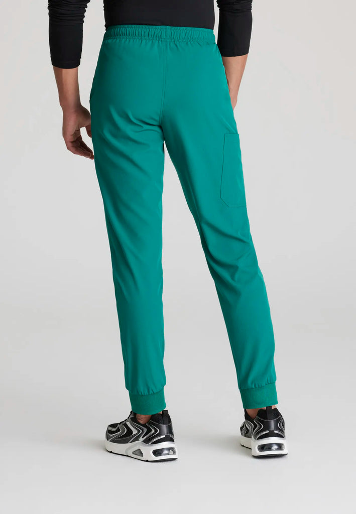 Barco Scrubs Men's Structure Jogger Hunter Green | scrub-supply.com