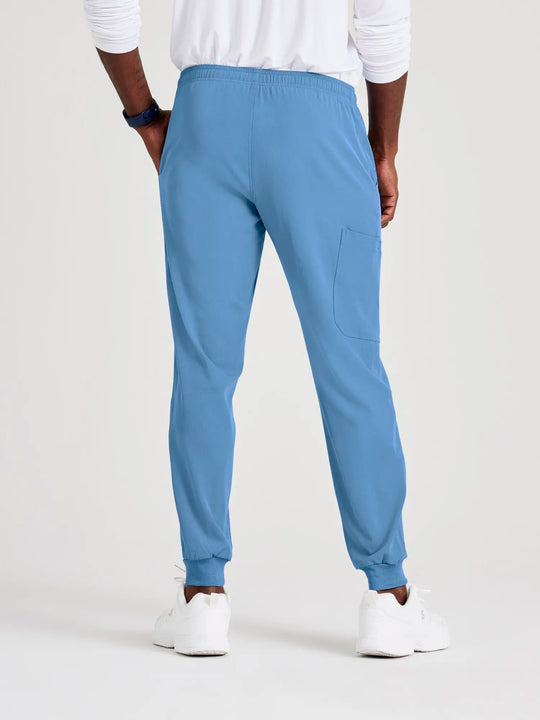 Barco Scrubs Men's Structure Jogger Ceil Blue | scrub-supply.com